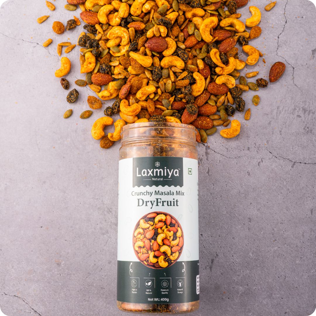 Laxmiya dry fruit mix healthy snack with crunchy nuts and seeds