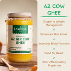 Organic A2 Gir cow ghee for healthy cooking and daily use
